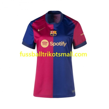 Fußballtrikots FC Barcelona Frauens 2024-2025 Kurzarm Heimtrikotsatz kaufen
